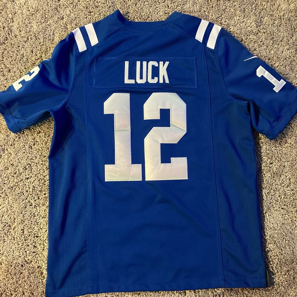 Indianapolis Colts Andrew Luck authentic jersey.